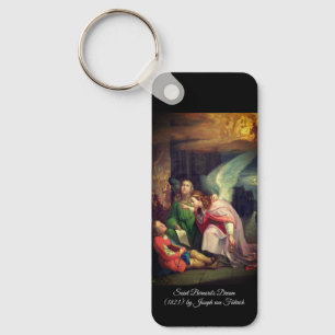 Saint Bernard's dream Key Ring