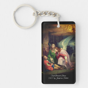 Saint Bernard's dream Key Ring