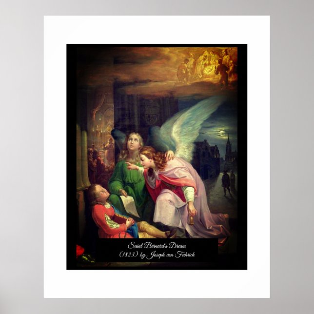 Saint Bernard's dream Poster (Front)