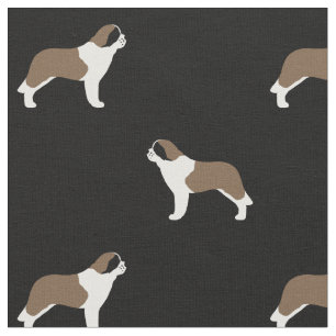 Saint Bernards Pattern Fabric