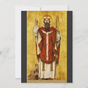 Saint Boniface by Albrecht de Vriendt Holiday Card