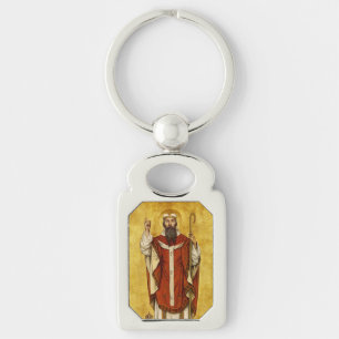 Saint Boniface by Albrecht de Vriendt Key Ring