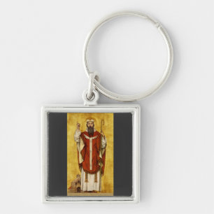 Saint Boniface by Albrecht de Vriendt Key Ring