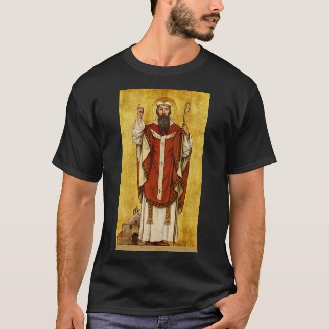 Saint Boniface by Albrecht de Vriendt T-Shirt (Front)