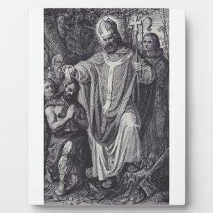Saint Boniface English Benedictine monk Plaque