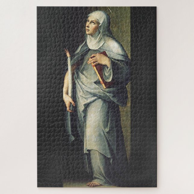 Saint Bridget of Sweden Jigsaw Puzzle (Vertical)