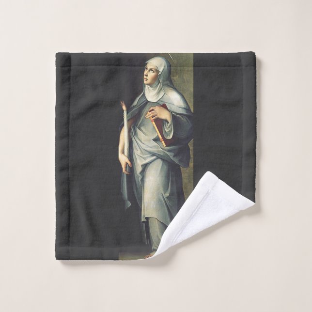 Saint Bridget of Sweden Medieval Mystic  Wash Cloth (Wash Cloth)