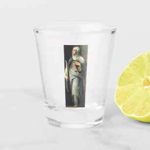 Saint Bridget of Sweden Shot Glass