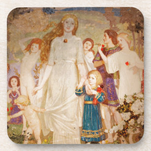 Saint Brigid as a Bride Coaster