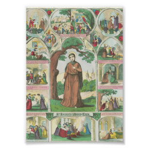 Saint Brigid of Ireland Photo Print