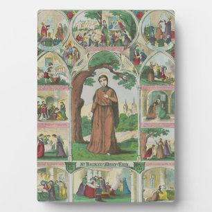 Saint Brigid of Ireland Plaque