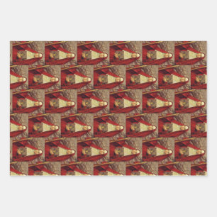 Saint Brigid of Ireland Wrapping Paper Sheet