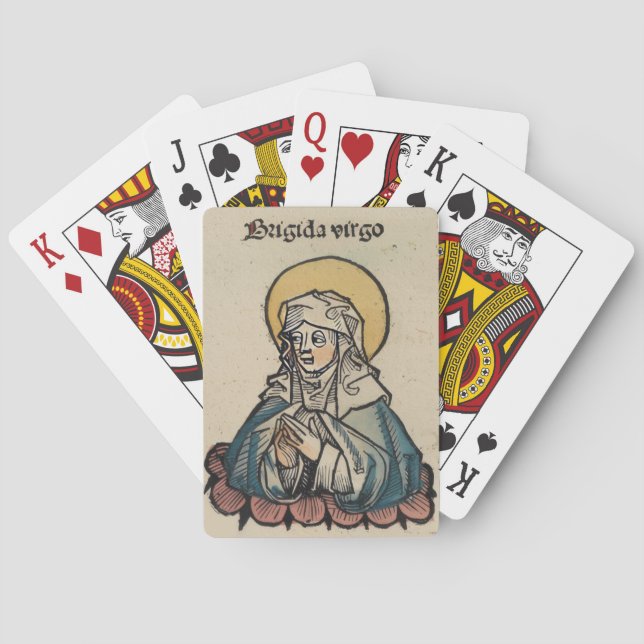 Saint Brigid Playing Cards (Back)
