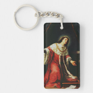 Saint Casimir Jagiellon Key Ring