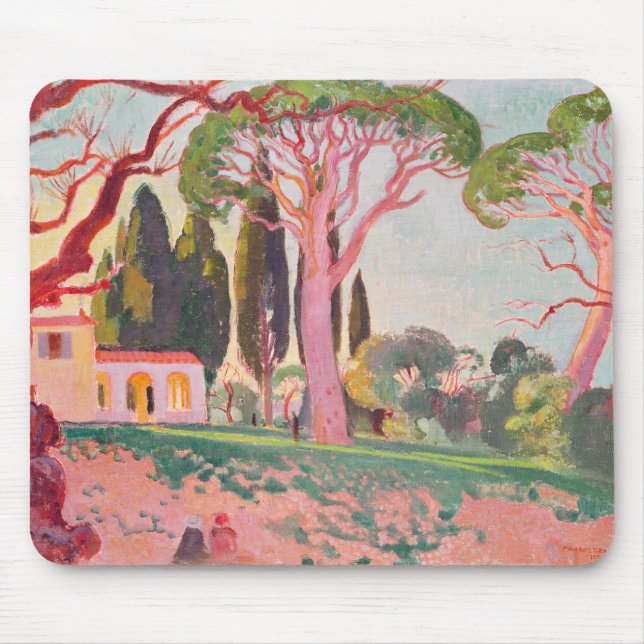 Saint-Cassien Chapel, Cannes, 1922 Mouse Pad (Front)