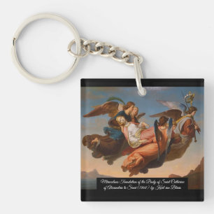 Saint Catherine Key Ring