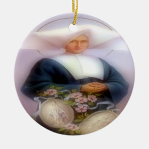 Saint Catherine Laboure Ceramic Tree Decoration