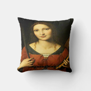 Saint Catherine of Alexandria Cushion