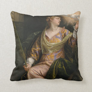 Saint Catherine of Alexandria in Prison Cushion