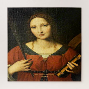 Saint Catherine of Alexandria Jigsaw Puzzle