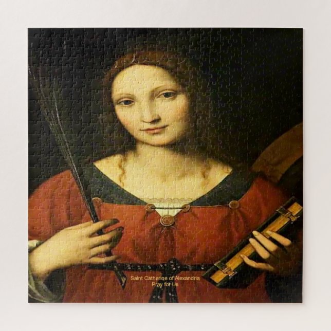 Saint Catherine of Alexandria Jigsaw Puzzle (Vertical)