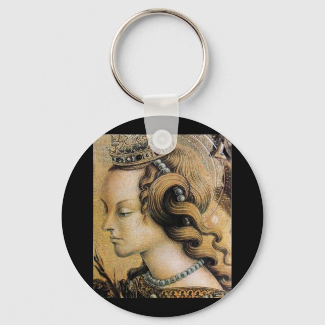 Saint Catherine of Alexandria Key Ring (Front)