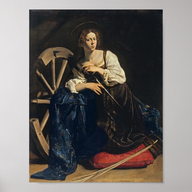 Saint Catherine of Alexandria Poster (Front)