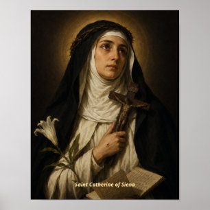 Saint Catherine of Siena Art Print