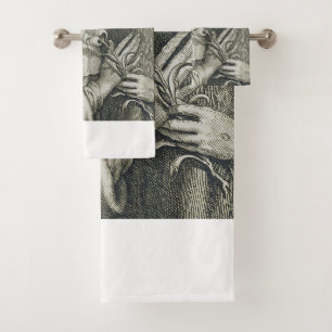 Saint Catherine of Siena Bath Towel Set