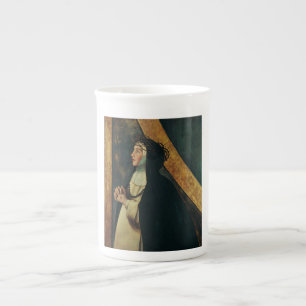 Saint Catherine of Siena by Juan Bautista Maino  Bone China Mug