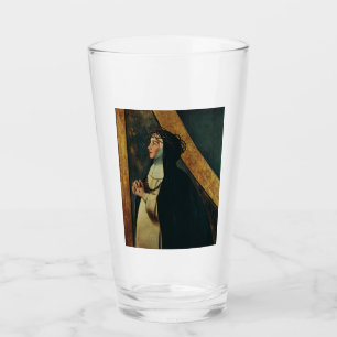 Saint Catherine of Siena by Juan Bautista Maino Glass