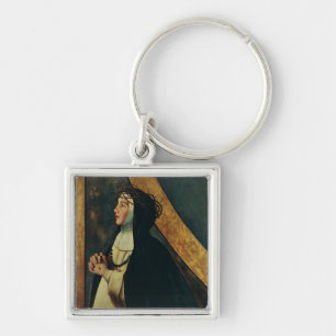 Saint Catherine of Siena by Juan Bautista Maino Key Ring