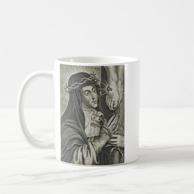 Saint Catherine of Siena Coffee Mug (Left)