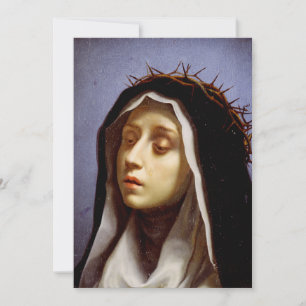 Saint Catherine of Siena Holiday Card