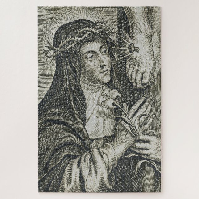 Saint Catherine of Siena Jigsaw Puzzle (Vertical)