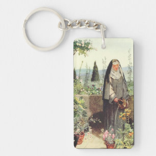 Saint Catherine of Siena Key Ring