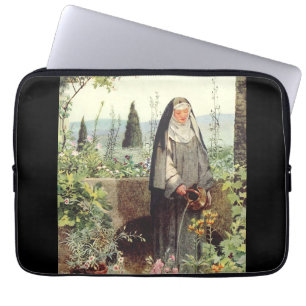 Saint Catherine of Siena Laptop Sleeve