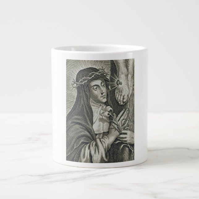 Saint Catherine of Siena Large Coffee Mug (Front)