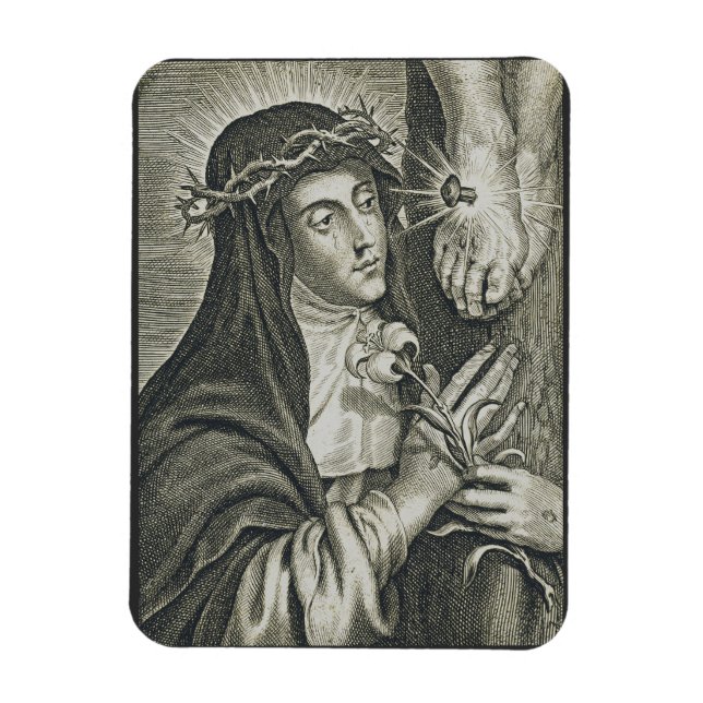 Saint Catherine of Siena Magnet (Vertical)