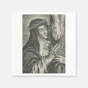 Saint Catherine of Siena Napkin