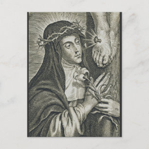 Saint Catherine of Siena Postcard