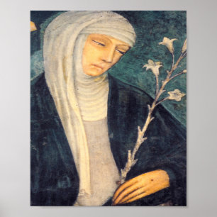 Saint Catherine Of Siena Poster