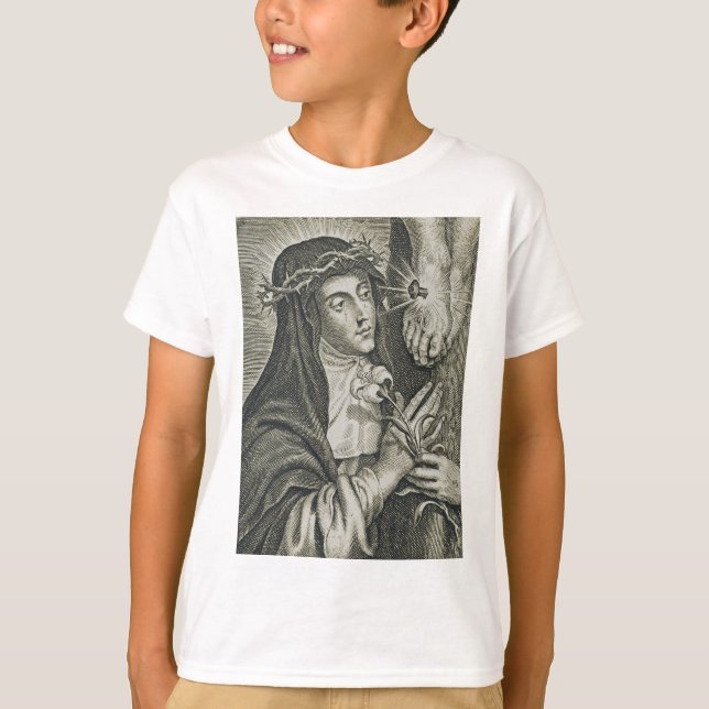 Saint Catherine of Siena T-Shirt (Front)