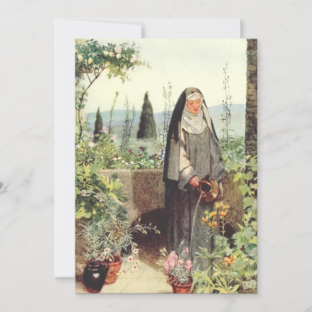 Saint Catherine of Siena Thank You Card (Front)