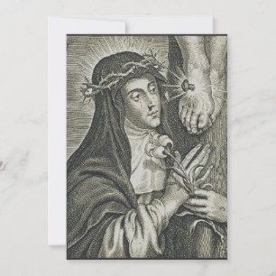 Saint Catherine of Siena Thank You Card