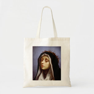 Saint Catherine of Siena Tote Bag