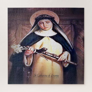 Saint Catherine of Sienna Jigsaw Puzzle