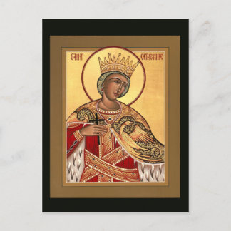 Saint Catherine Prayer Card