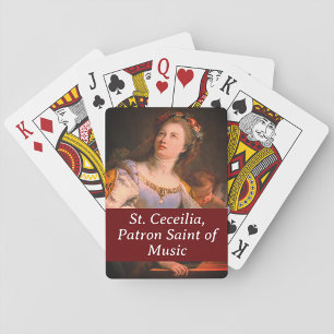 Saint Ceceilia Playing Cards