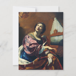 Saint Cecilia by Simon Vouet